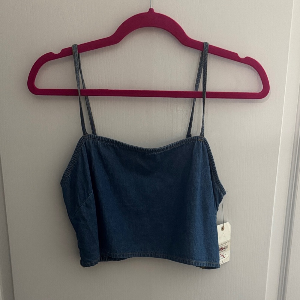 Billabong Dark Blue Denim Camisole
